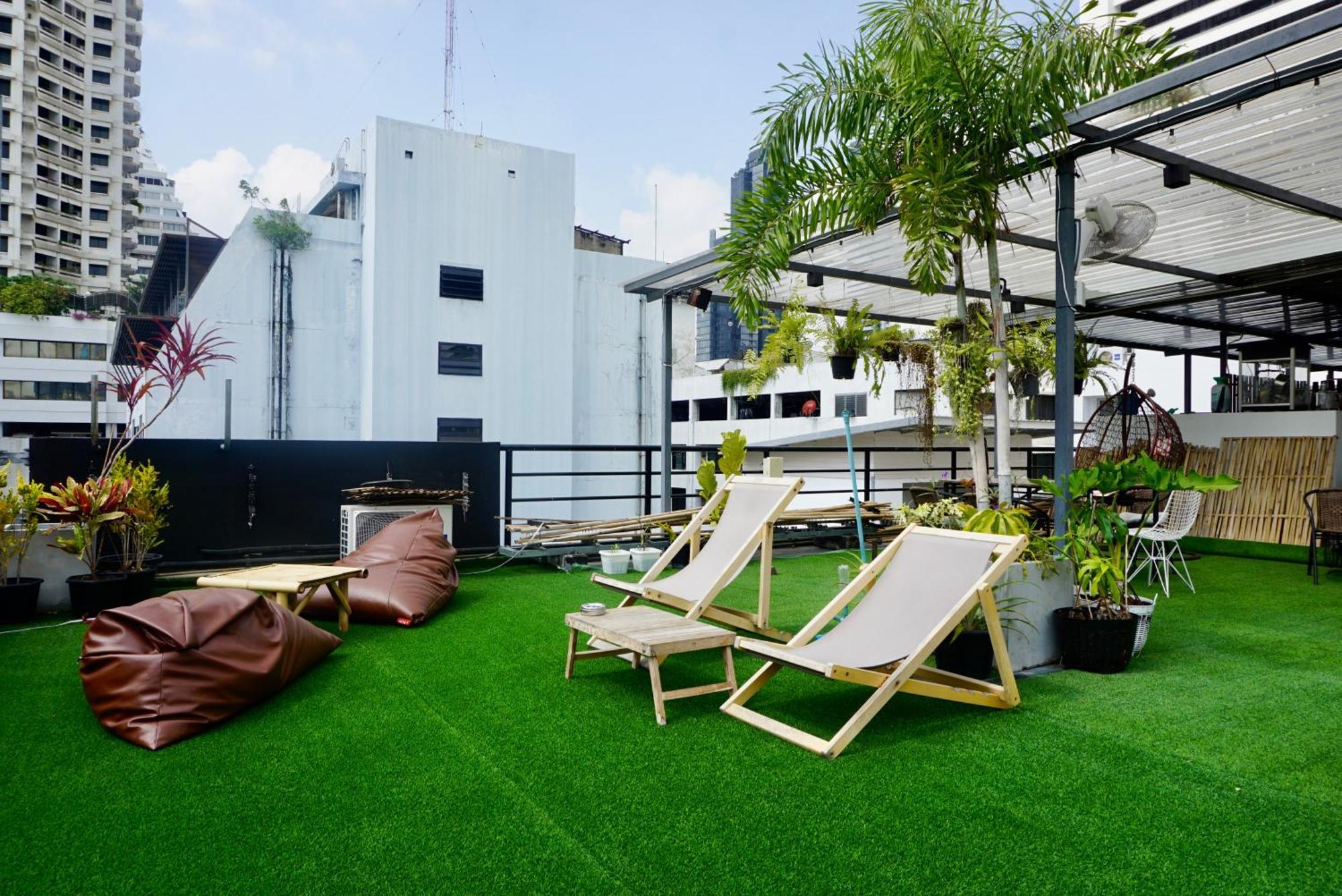 Silom Soi 3 Hash Apartment Hip And Funky With Rooftop View Banguecoque Exterior foto